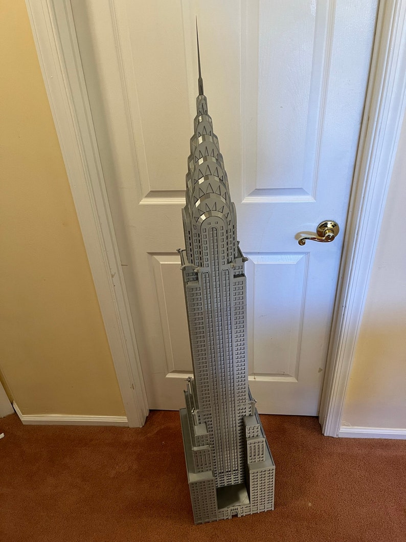 Extra Large Chrysler Building Model- 3D Printed