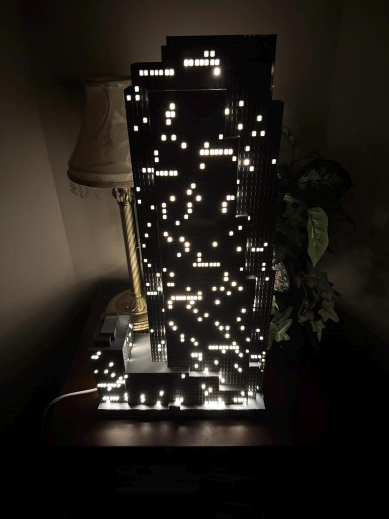 30 Rockefeller Plaza Light Up Model- 3D Printed