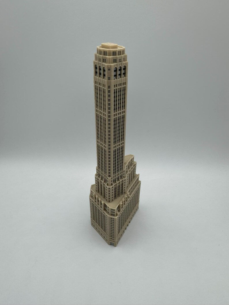 20 Exchange Place Model- 3D Printed Full Color