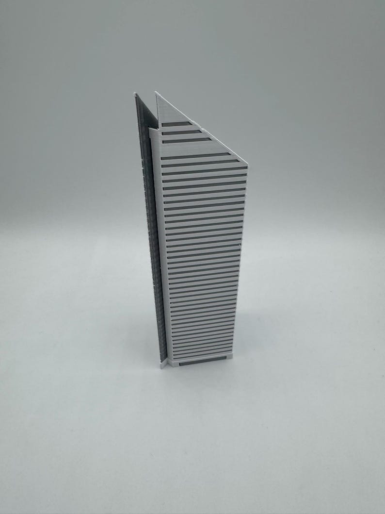 Crain Communications Building Model- 3D Printed