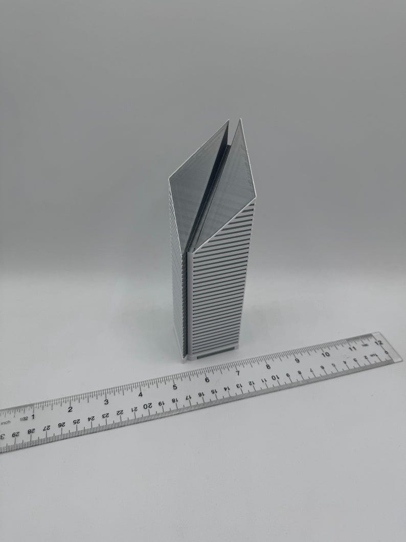 Crain Communications Building Model- 3D Printed