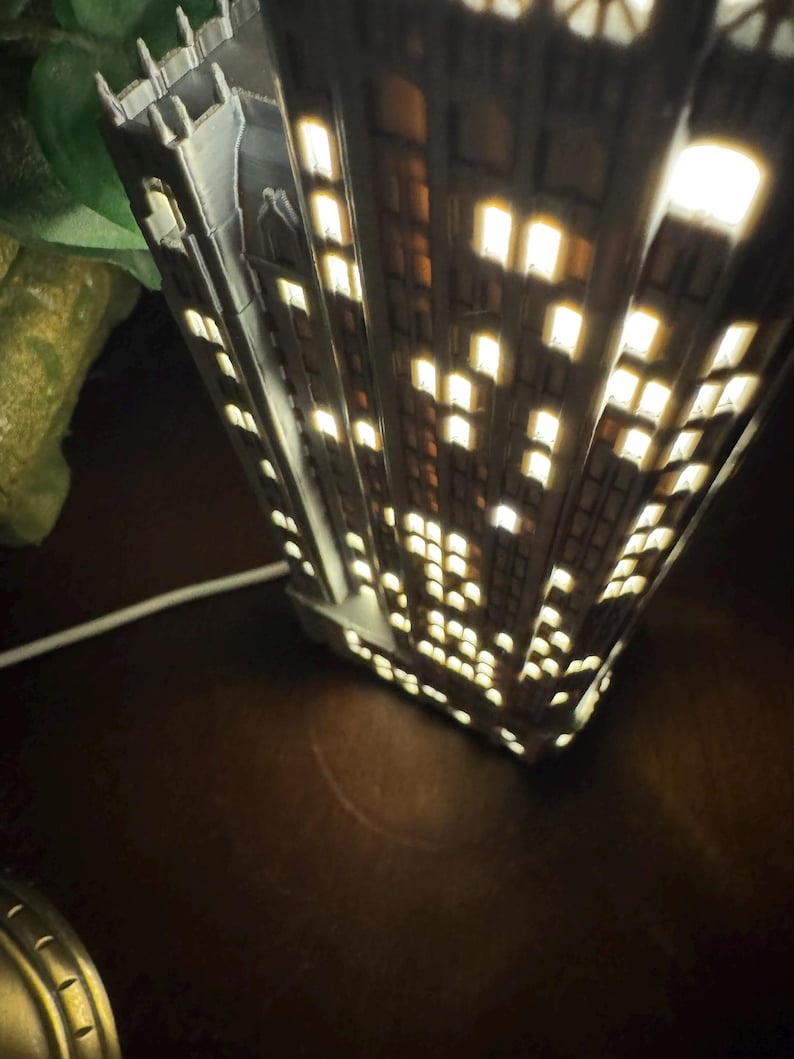 Tribune Tower Light Up Model- 3D Printed