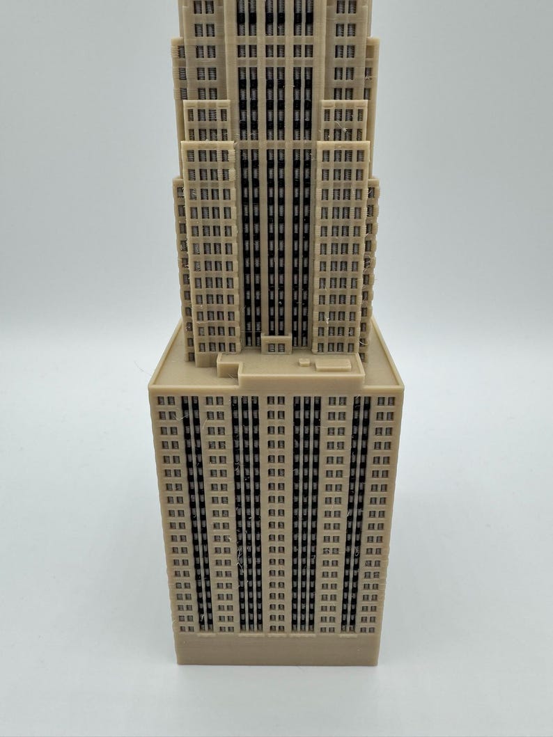 Chicago Board of Trade Building Model- 3D Printed Full Color