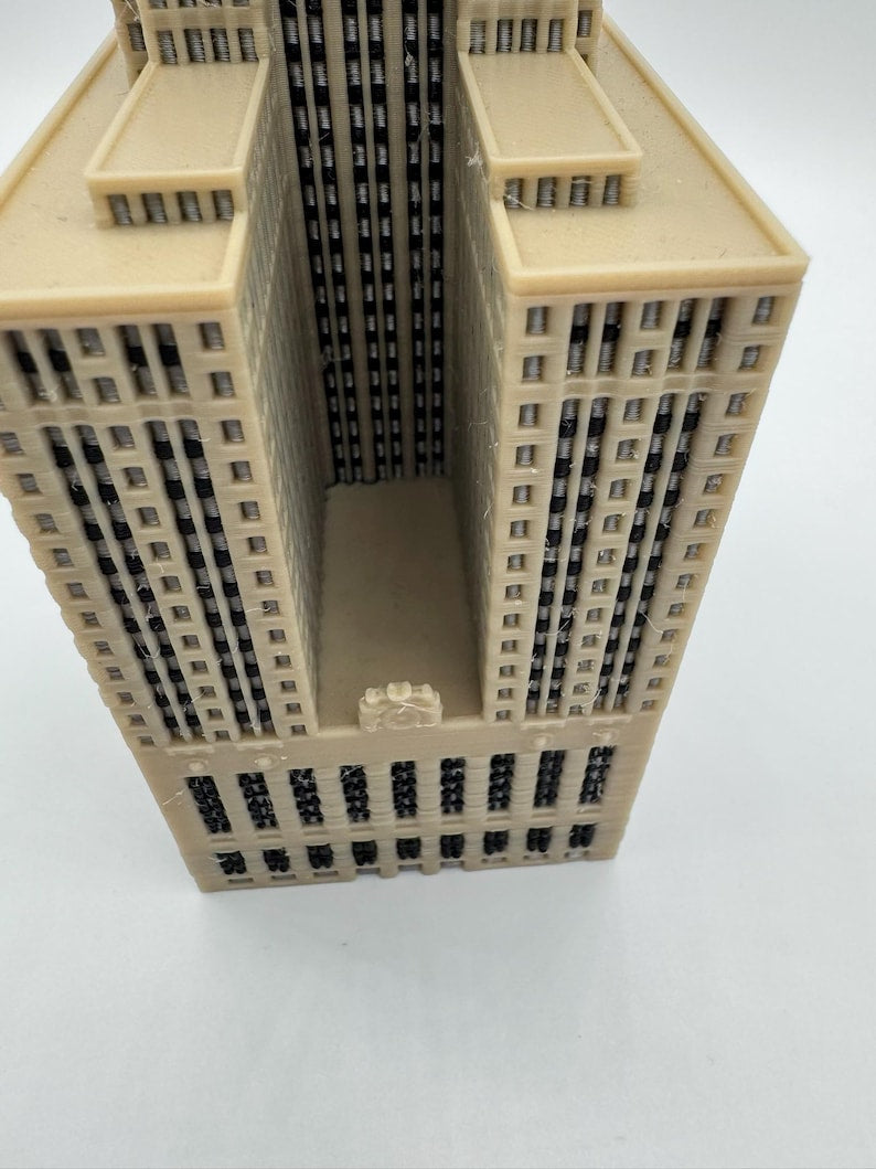 Chicago Board of Trade Building Model- 3D Printed Full Color